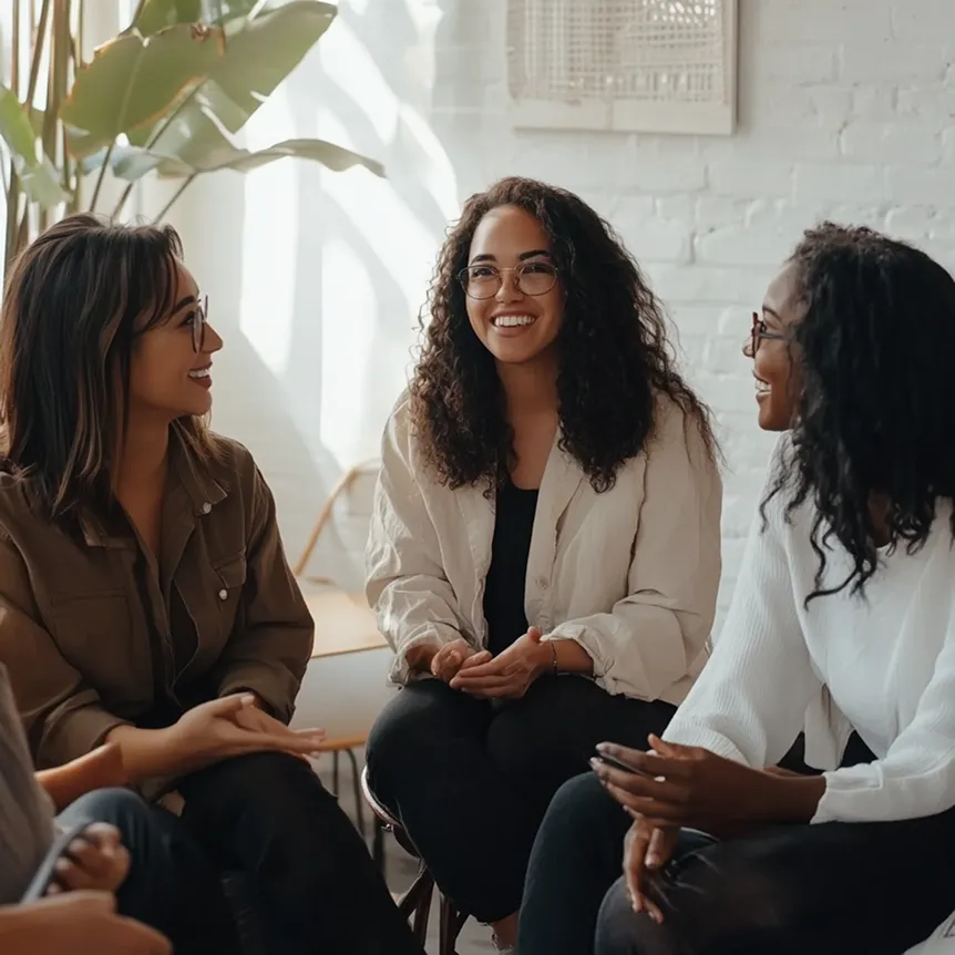 Group of people collaborating
