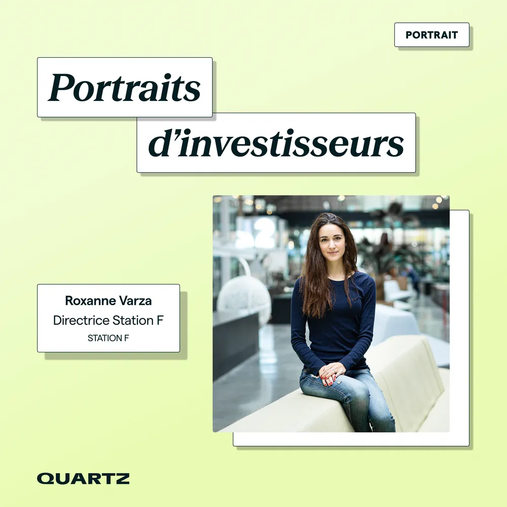 Roxanne Varza, Directrice de Station F et investisseur