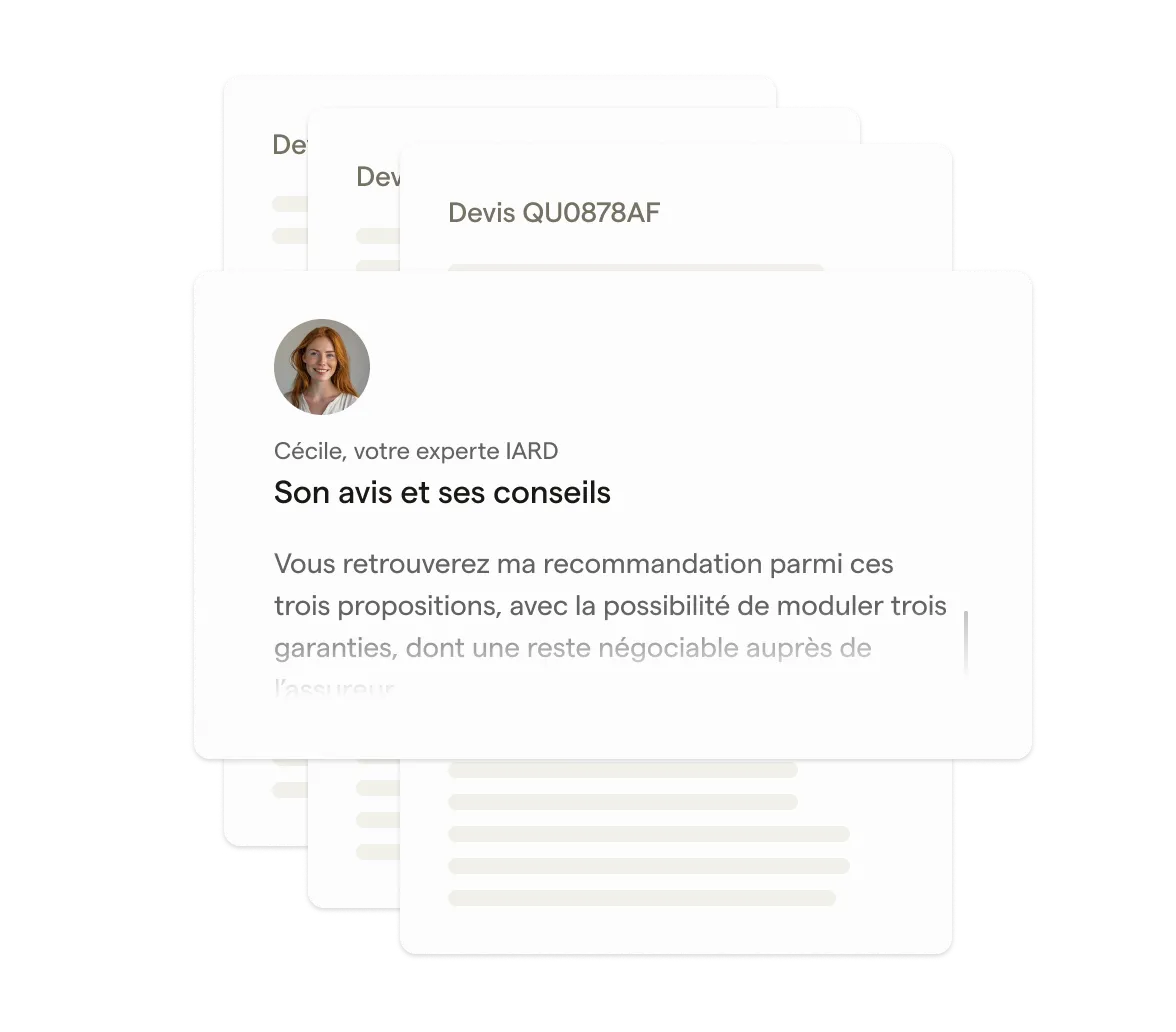 Conseils experts personnalisés